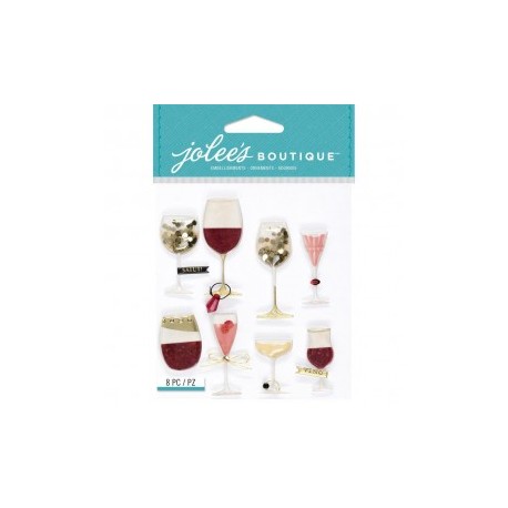 Jolee's. Wine Glass