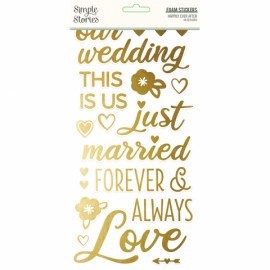 Happily Ever After. Foam Stickers