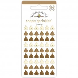 Shape sprinkles. Bitsy chips. Made with love